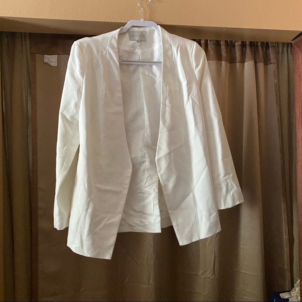 White blazer